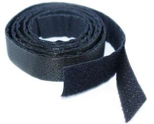 520318 Klettverschluss schwarz  20mmx1m 