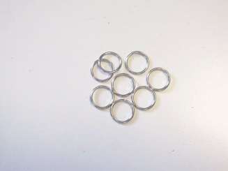 521083 Spaltring 1.5x15mm silber  8 St 