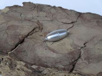 521110 Magnetverschluss 17/8mm silber matt 