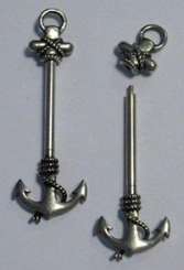 521180 Anker Schmuckanhänger 24x75mm 