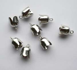 521551 Endkappen Glocke 8mm, 1 Auge 8St 