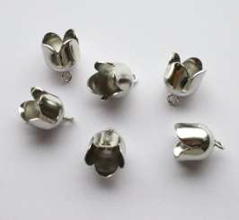 521552 Endkappen Glocke 10mm, 1 Auge 6St 