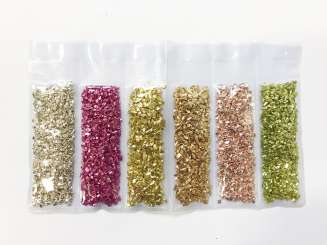 521653 Metallic Glasbruch Mix 4 