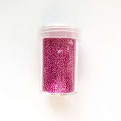 521714 Mini Perlen ca.1mm 22g fuchsia 
