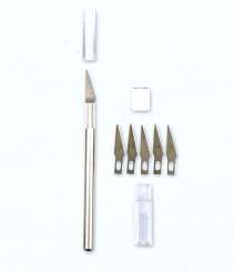 522097 Präzisionsmesser m.5 Klingen 