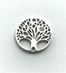 522264 Metallanhänger Tree of life 14.7mm 