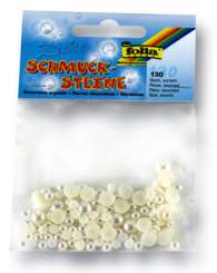 522288 Schmuckteile Halbkugel perlmut 130St 