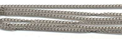 522313 Schmuckkette silber 3mm  1 Meter 
