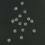 522352 Schmuckteil Metall Blume   15 St 