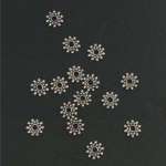 522359 Schmuckteil Metall Blüte   15 St 