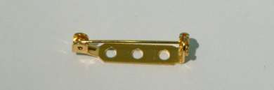 522422 Broschennadeln 25mm gold 50 Stk. 