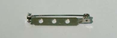 522455 Broschennadeln 32mm silber  4 St 