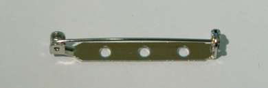 522457 Broschennadeln 38mm silber  4 St 