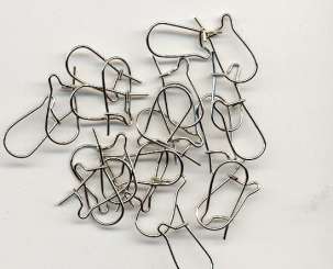 522531 Ohrhaken silber  Btl à 24 