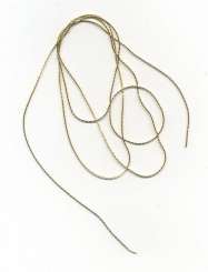 522539 Schmuckkette 0.6x0.8mm/1m  gold 