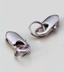 522549 Karabiner silber 8mm m.Ring 3Stk 