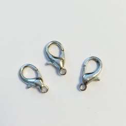 522553 Karabiner silber 12mm Btl à 5 St 