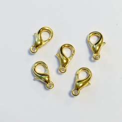 522554 Karabiner gold       12mm Btl à 5 St 