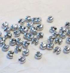 522579 Kalotten 6mm silber  50St 