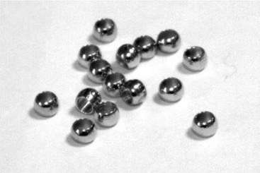 522580 Quetschperlen 4mm silber  25St. 