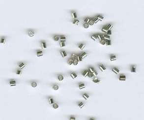 522595 Quetschhülsen 1.5mm Box  silber 100St 