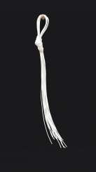 522610 Ziegenleder-Riemchen weiss 10 Stk. 