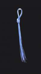 522660 Ziegenleder-Riemchen königsblau 10 Stk. 