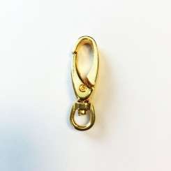 522859 Karabiner gold   35mm 