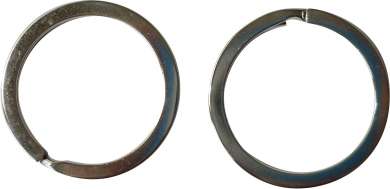 522863 Schlüsselring silber 32mm 10St. 