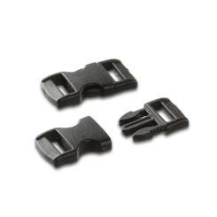 522950 Klickschnalle 11mm schwarz 10St. 