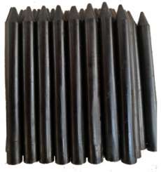 525380 Wachs-Färbestifte rotbraun 