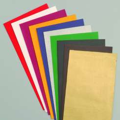 525451 Wachsplatten 5x20cm 10 Farben 