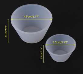 526055 Silikonform Becher klein 