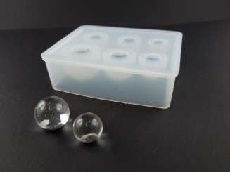 526057 Silikonform Kugel - 6er - 16mm 