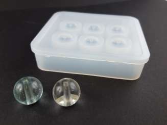 526060 Silikonform Perlen 6er 16mm 
