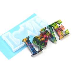 526091 Silikonform LOVE 24x9x3cm 