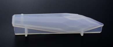 526150 Silikonform Anhänger Kristall 7cm facettiert 