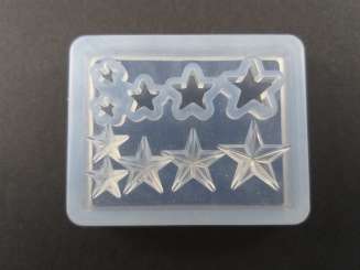 526263 Silikonform Sterne klein 