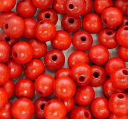 550440 Holzperlen  4mm 200St rot 