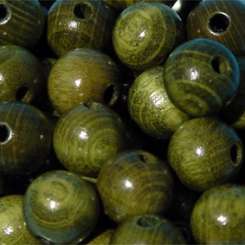 550475 Holzperlen  4mm 200St olive 