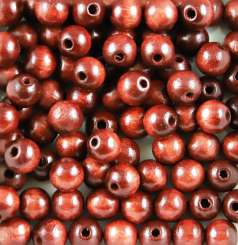 552380 Holzperlen 24mm   6St braun 