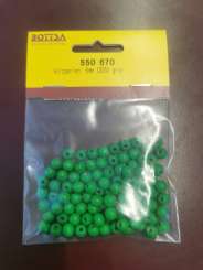 550670 Holzperlen  6mm 100St dunkelgrün 