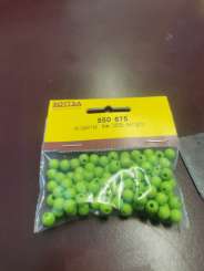 550675 Holzperlen  6mm 100St  hellgrün 