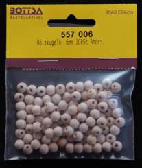 557006 Holzkugeln  6mm 100St Ahorn 