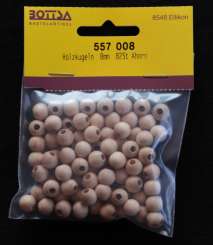 557008 Holzkugeln 8mm 82St Buche hell 