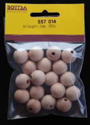 557014 Holzkugeln 15mm  18Stk 
