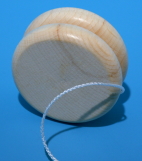 557505 Jojo flach Holz natur D.6cm 6 Stk. 