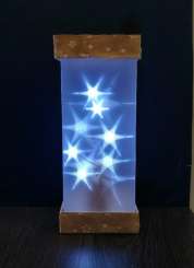 557691 Laternen Set z. selbst basteln inkl. LED 