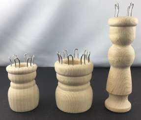 557707 Strickliesel D.45mm H6cm 8 Nägel 