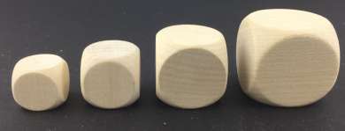 557820 Würfel Holz 20mm roh      50 St. 